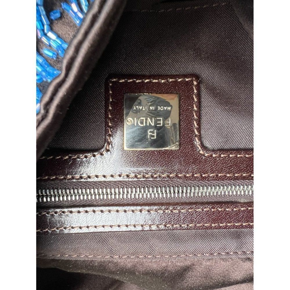 Fendi Satin Beaded Baguette - Picture 7 of 8